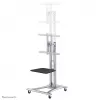 Neomounts PLASMA-M1800E TV ratiņi 27-70 collas, Sudraba, Pārnēsājams grīdas statīvs, Tērauds, 50 kg, 68.6 cm (27 inch), 177.8 cm (70 inch)