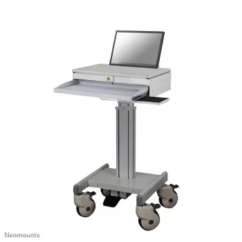 Neomounts MED-M100 mobilā medicīniskā darbstacija - 17 collas - gāzes atspere - slēdzama