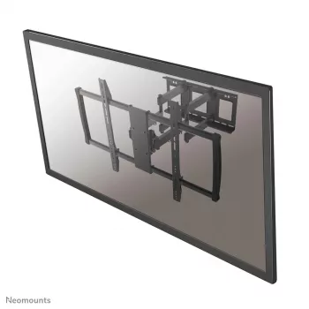 TV sienas stiprinājums Neomounts LFD-W8000 — viens ekrāns, 60–100 collas (152,4–254 cm), 80 kg, VESA 200x200–900x600, slīpums 0–20°, 7–62,5 cm, melns