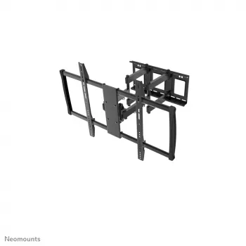 TV sienas stiprinājums Neomounts LFD-W8000 — viens ekrāns, 60–100 collas (152,4–254 cm), 80 kg, VESA 200x200–900x600, slīpums 0–20°, 7–62,5 cm, melns
