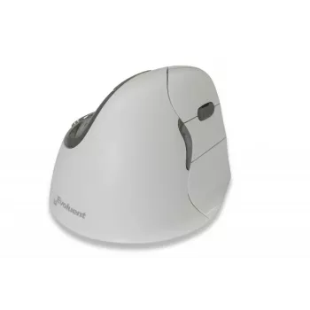 BakkerElkhuizen Evoluent 4 Bluetooth Balta, Labā roka, Vertikāls dizains, Lāzera, Bluetooth, 2600 DPI, Balta