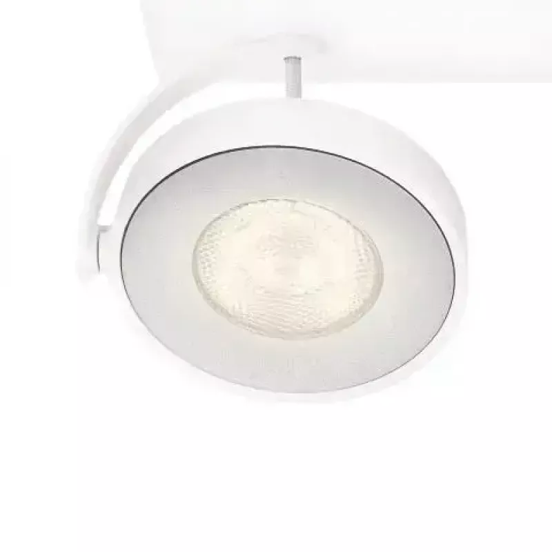 Philips WarmGlow LED Clockwork griestu/sienas prožektors 4x LED, 18W, 2700K, 2000 lm, regulējams, IP20, balts