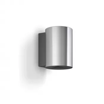 Philips myGarden Buxus sienas gaisma 4.5W, āra sienas apgaismojums, nerūsējošais tērauds, metāls, IP44, terasei, dārzam
