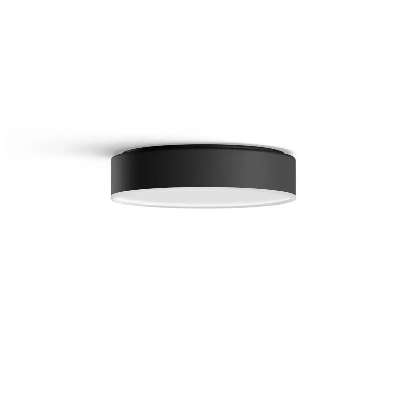 Philips Hue White ambience Enrave griestu lampa, melna