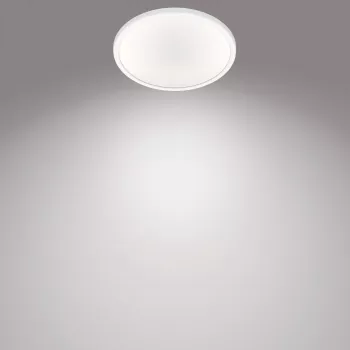 Griestu lampa Philips Functional Super Slim 15 W LED, apaļa, 250 mm, 220–240 V, balta