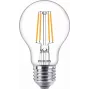 Philips Filament Spuldze Caurspīdīga 40W A60 E27 x3, 4.3 W, 40 W, E27, 470 lm, 15000 h, Silta balta