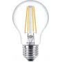 Philips Filament Spuldze Caurspīdīga 60W A60 E27 x3, 7 W, 60 W, E27, 806 lm, 15000 h, Silta balta