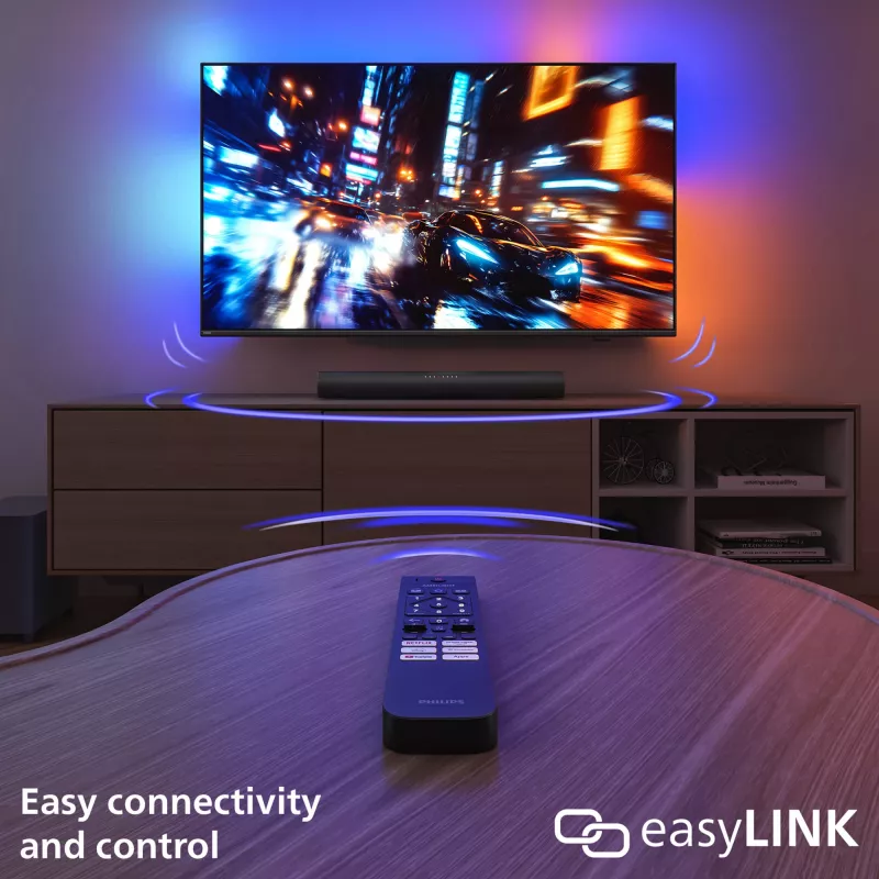 Soundbar Philips TAB6100/10 2.1 kanāli 80 W RMS Dolby Atmos