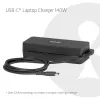 CLUB 3D USB-C lādētājs klēpjdatoram 140W, GaN, 1 m kabelis, melns