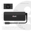 CLUB 3D USB-C lādētājs klēpjdatoram 140W, GaN, 1 m kabelis, melns