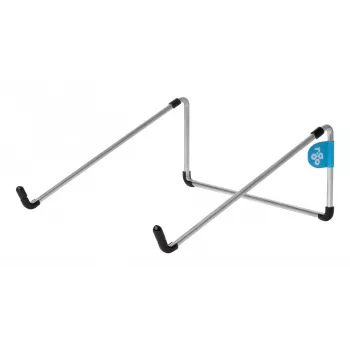R-Go Tools R-Go Steel Basic Laptop Statīvs, sudraba, Tērauds, 25.4 cm (10 collas) - 55.9 cm (22 collas), 5 kg, 0 - 110 mm