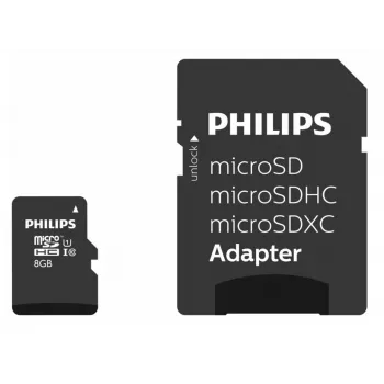 Philips FM08MP45B/00 atmiņas karte 8 GB MicroSDHC UHS-I Class 10