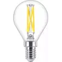 Philips Filament Candle Clear 25W P45 E14, 2.5 W, 25 W, E14, 340 lm, 15000 h, Silts mirdzums