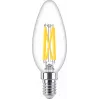 Philips Filament Candle Clear 60W B35 E14, 5.9 W, 60 W, E14, 806 lm, 15000 h, Warm glow