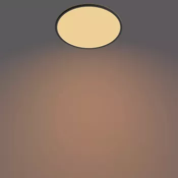 Griestu lampa Philips Functional Super Slim 22 W Melna LED Apaļa