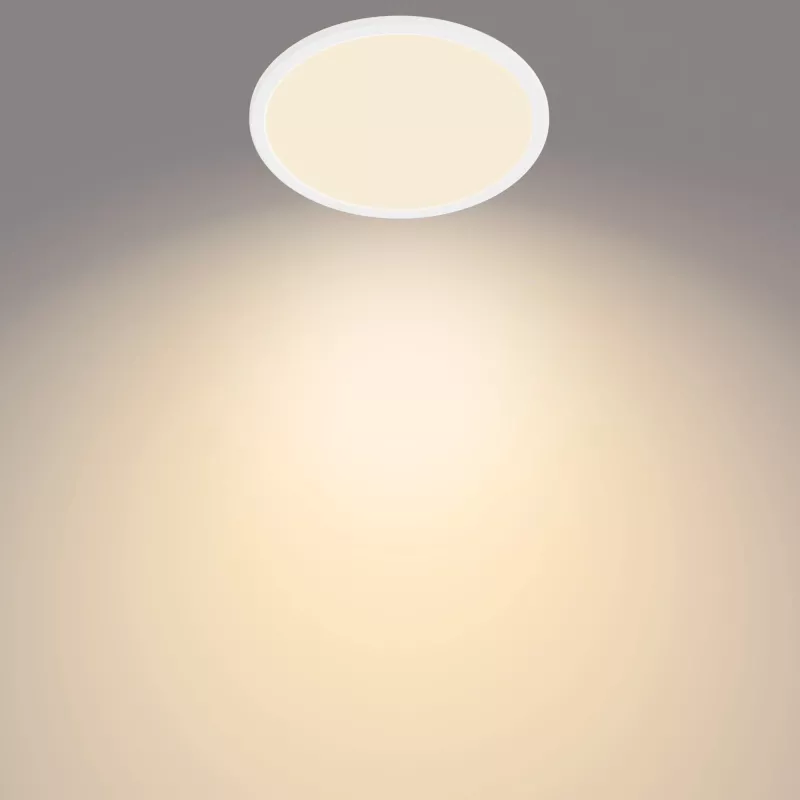 Griestu lampa Philips Functional Super Slim 15 W Balta Apaļa Vannasistabai