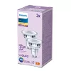 Philips Spot PAR16 GU10 2x 3.5W (35W ekv.) silta balta