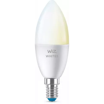 WiZ Candle 40 W C37 E14 x2 viedā spuldze, Wi-Fi/Bluetooth, balta