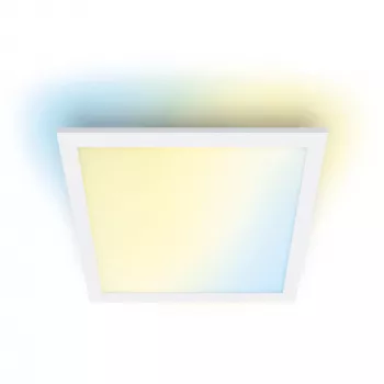 Viedais griestu panelis Signify WiZ Panel Ceiling 12 W Square, 12W, Wi‑Fi, 300×300×42 mm, balts