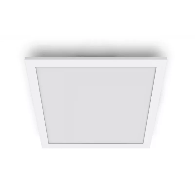 Viedais griestu panelis Signify WiZ Panel Ceiling 12 W Square, 12W, Wi‑Fi, 300×300×42 mm, balts