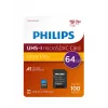 Philips FM64MP65B 64 GB MicroSDXC UHS-I Class 10 atmiņas karte
