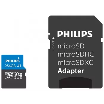 Philips FM25MP65B/00 atmiņas karte 256 GB MicroSDXC UHS-I Class 3