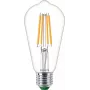 Philips Filament spuldze Caurspīdīga 60W ST64 E27, 4 W, 60 W, E27, 840 lm, 50000 h, Silta balta