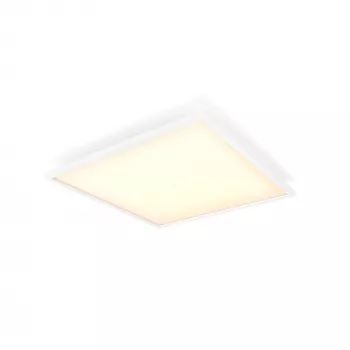Philips Aurelle Square Panel Light viedie griestu lukturi, Bluetooth/Zigbee, Balts, LED, Alumīnijs, Maināms