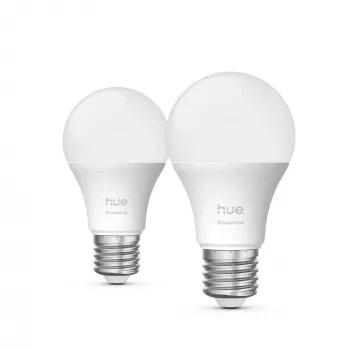 Philips Hue White and colour ambience Essential A60 – E27 viedā spuldze – 806 lm – 8W – 2 iepakojumā