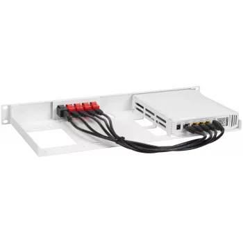 Montāžas komplekts Rackmount.IT RM-FB-T4 1U Balts 48.3 cm
