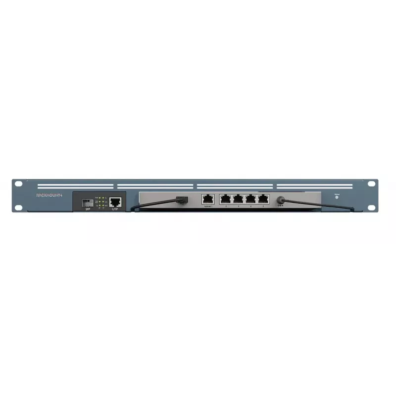 Montāžas kronšteins 19 inch plauktam RM-CI-T23MC, zils