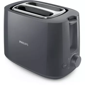Philips Daily Collection HD2581/10 tosters 2 šķēlēm 900 W Pelēks