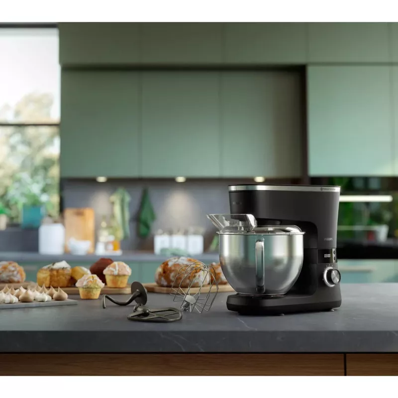 Philips HR7962/21 virtuves kombains 1000 W 5.5 L Melns