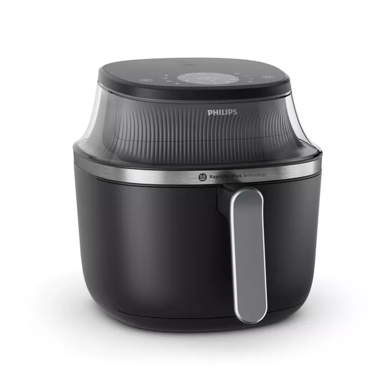 Philips 3000 sērijas NA331/00 fritieris 6,2 L 1700 W karstā gaisa fritieris melns, sudrabs