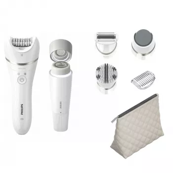 Philips Beauty Set Series 9000 BRE770/92 – Ķermeņa epilators ar 32 keramikas pincetēm un 6 stiprinājumiem