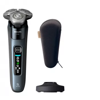 Philips i9000 X9001/10 mitrā/sausā elektriskais skuveklis ar SkinIQ