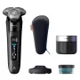 Elektriskais rotācijas skuveklis Philips i9000 X9000/30 — Slapjā un sausā skūšana, SkinIQ, iebūvēts litija jonu akumulators, uzlādes un tīrīšanas bāze