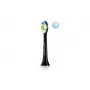 Philips HX6066/88 Optimal White nomaināmās birstes galviņas, 6 iepakojumā, melnas, 3 mēnešu nomaiņas intervāls