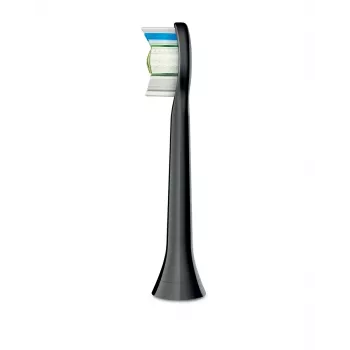 Philips HX6066/88 Optimal White nomaināmās birstes galviņas, 6 iepakojumā, melnas, 3 mēnešu nomaiņas intervāls