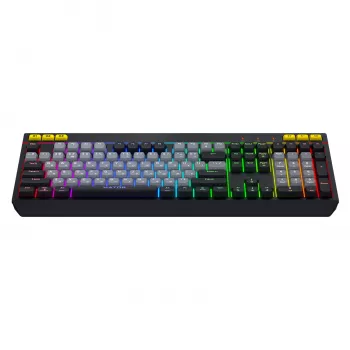 HATOR Icefall tastatūra Gaming USB QWERTY US English Melna RGB LED