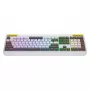 HATOR Icefall tastatūra Gaming USB QWERTY US English Balta Full-size RGB LED
