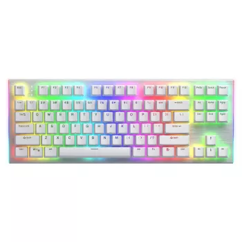 HATOR Gravity X TKL tastatūra Gaming USB QWERTY US English Balta