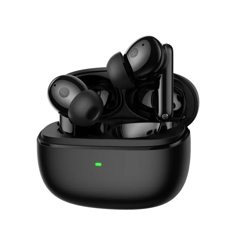 HATOR Hyperpunk Truepods Hybrid ANC TWS austiņas ar hibrīdo aktīvo trokšņu slāpēšanu, Bluetooth, melnas