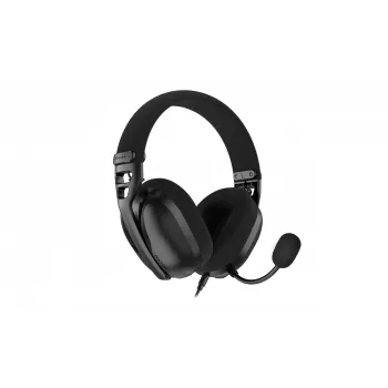 HATOR Hyperpunk 3 USB vadu spēļu austiņas, 40 mm, virtuālā 7.1 skaņa, USB-C / USB-A, melnas