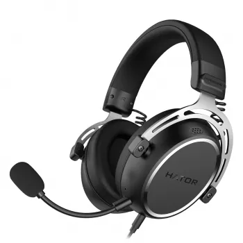 HATOR HYPERGANG 3 Hi-Res Galvas austiņas Vadu Head-band Gaming USB Type-C / USB Type-A Melnas