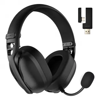 HATOR Hyperpunk 3 Wireless bezvadu austiņas spēlēm, melnas