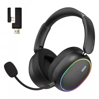 HATOR Phoenix 2 Wireless Bezvadu un vadu spēļu austiņas — melnas