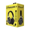 HATOR Hypergang 3 Wireless bezvadu austiņas, galvas saite, spēlēm, USB Type-C / USB Type-A, Bluetooth, melna