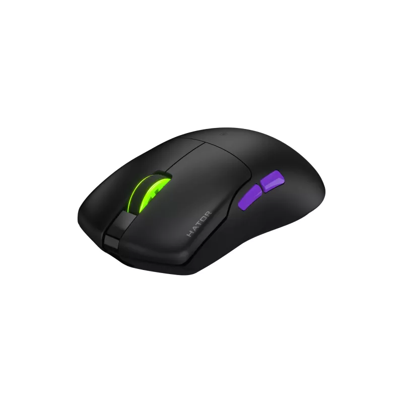 HATOR Pulsar 3 ULTRA 4K bezvadu pele Gaming Labročai RF Wireless + Bluetooth + USB Type-A Optiskā 30000 DPI