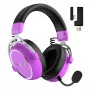 HATOR Hypergang 3 Wireless bezvadu austiņas ar mikrofonu, Violeta
